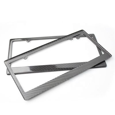 Bmw Audi Karbon Fiber Lisans Tablosu Çerçeve Slim Line Araba Lisans Tablosu Sahibi