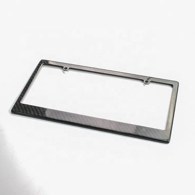 Bmw Audi Karbon Fiber Lisans Tablosu Çerçeve Slim Line Araba Lisans Tablosu Sahibi