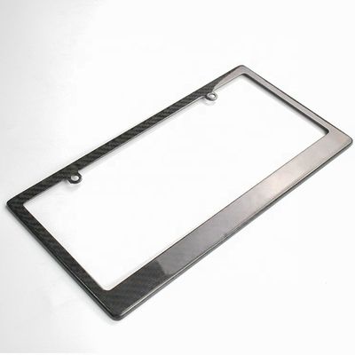 Bmw Audi Karbon Fiber Lisans Tablosu Çerçeve Slim Line Araba Lisans Tablosu Sahibi