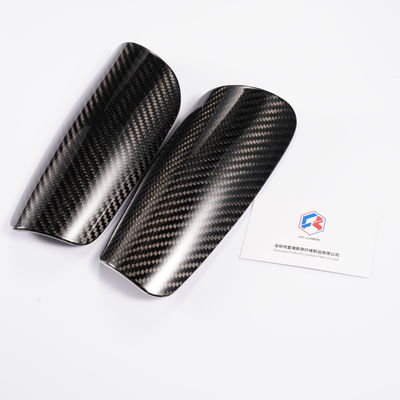Karbon Fiber Mini Shin Pads Spor Futbol Futbol Pads Shin Guard