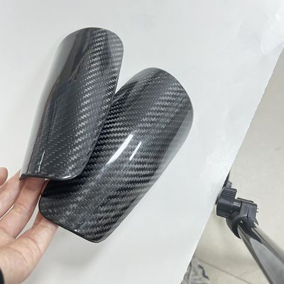 Karbon Fiber Futbol Bacak Koruma Brace Destek Buzağı Yastıkları Sıkıştırma Futbol Şin Sünger Brace