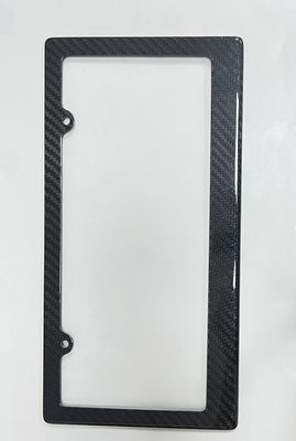 3K Twill Karbon Fiber Araç Karbon Fiber Lisans plakası Sahibi Karbon Fiber Numara plakası
