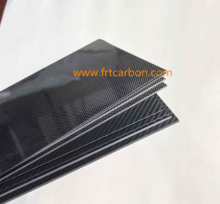 Yüksek sıcaklıkta sahte karbon lif tabaka kumaşı 2.0mm 5.0mm
