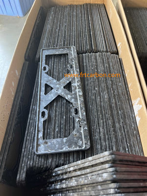 İnce Katı Karbon Elyaf Yaprak Mavi Siyah 6.0mm 8.0mm 10.0mm