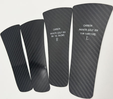 Özel Futbol Karbon Fiber Ayakkabı Alt Üstleri 3k Twill Mat Karbon Fiber Plate 1.0mm 0.8mm