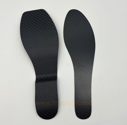 Özel Futbol Karbon Fiber Ayakkabı Alt Üstleri 3k Twill Mat Karbon Fiber Plate 1.0mm 0.8mm