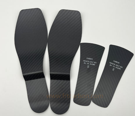 Özel Futbol Karbon Fiber Ayakkabı Alt Üstleri 3k Twill Mat Karbon Fiber Plate 1.0mm 0.8mm