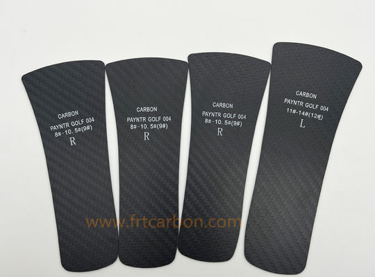 Özel Futbol Karbon Fiber Ayakkabı Alt Üstleri 3k Twill Mat Karbon Fiber Plate 1.0mm 0.8mm