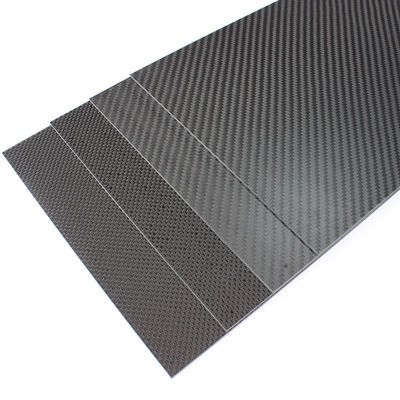 Kalınlığı 10mm 5mm 3mm Karbon Fiber Plate 3k Rc Helikopteri için Twill dokuma Quadcopter Multicopter