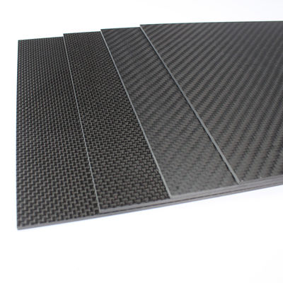 Kalınlığı 10mm 5mm 3mm Karbon Fiber Plate 3k Rc Helikopteri için Twill dokuma Quadcopter Multicopter