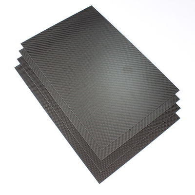 Kalınlığı 10mm 5mm 3mm Karbon Fiber Plate 3k Rc Helikopteri için Twill dokuma Quadcopter Multicopter