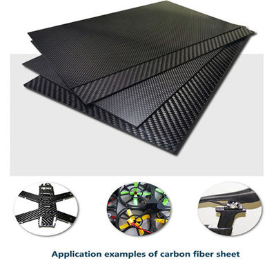 Karbon Fiber Güçlendirilmiş Polimer Yaprak Karton ve reçine 2 mm 10 mm Rc Helikopter Multicopter Quadcopter