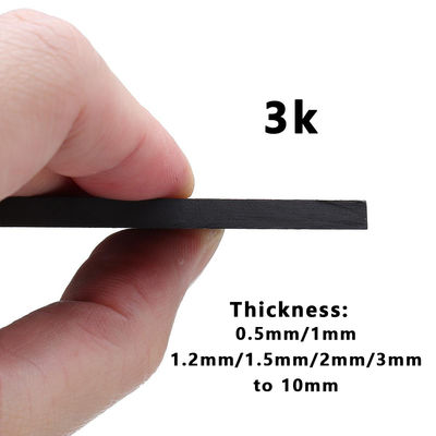 Özel Cnc Kesme Karbon Fiber Yaprak 0.25mm 0.5mm 1mm 56mm 78mm Ad Kartı için Kartvizit Bagaj Etiketi