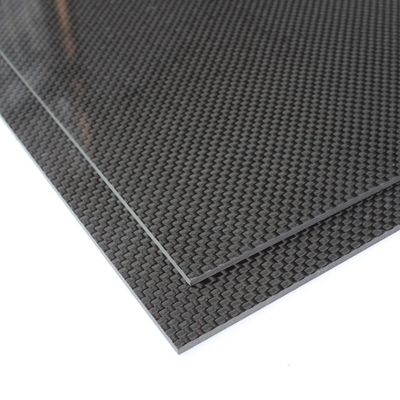 Karbon Fiber Panel Sheet 1mm 1.5mm 2mm 2.5mm 3mm Cnc için