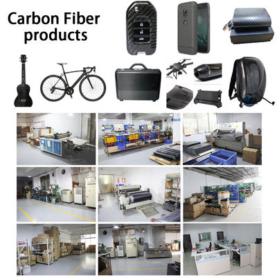 1 16 &quot; 1 8 &quot; 1 4 inç Karbon Fiber Kompozit Yaprak Kalıplı Karton Karışık Dağınık doku