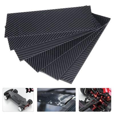 Hafif Ağırlık Karbon Fiber Plate Yaprak Duvar 1mm 2mm 10mm UAV Drone için 48 X 96 4 X8