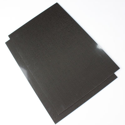Yarış arabaları için 4 mm karbon fiber plakaları rc 0.5 mm cfrp plaka 200x300mm