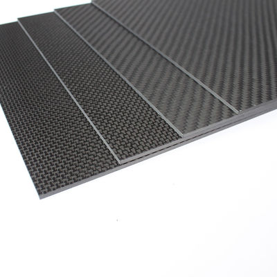 Yarış arabaları için 4 mm karbon fiber plakaları rc 0.5 mm cfrp plaka 200x300mm