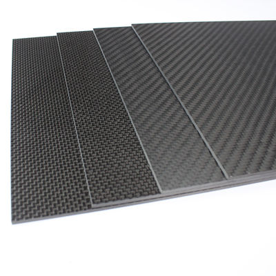 6mm 1.5mm 1mm 0.5mm Karbon Fiber Yaprak Cfrp Plate Sıcak Baskı 400x500mm