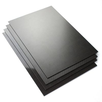 5mm 4mm 3mm 2.0mm Saf Karbon Fiber Yaprakları CNC Kesme
