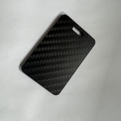 Karbon Fiber İşleme Servisi Kartvizit RC Araç Shin Kartı için CNC Kesme Çerçeveleri Parçası