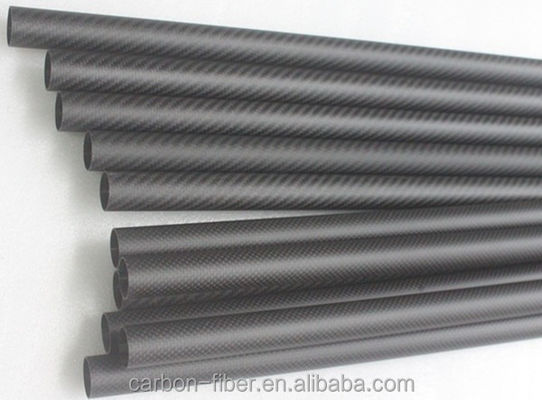 Karbon Fiber Tube Üreticileri 1000mm 2000mm CFRP direği Yüksek Güçlü Karbon Fiber direği