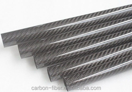 1 14 &quot; 1 inç Karbon Fiber Kumaş Tüp Özel 3K FRT