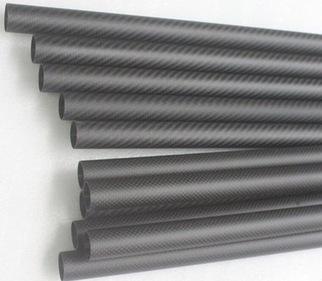 2m 20mm 3k Karbon Fiber Tüp Karbon Fiber Bisiklet Çerçeve Tüp Karbon Weipi Tekne Paddle Tutma direği