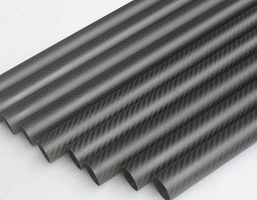 2m 20mm 3k Karbon Fiber Tüp Karbon Fiber Bisiklet Çerçeve Tüp Karbon Weipi Tekne Paddle Tutma direği