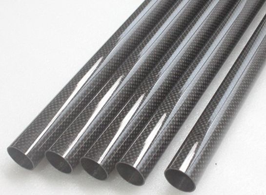 2m 20mm 3k Karbon Fiber Tüp Karbon Fiber Bisiklet Çerçeve Tüp Karbon Weipi Tekne Paddle Tutma direği