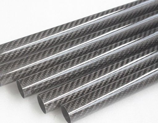 2m 20mm 3k Karbon Fiber Tüp Karbon Fiber Bisiklet Çerçeve Tüp Karbon Weipi Tekne Paddle Tutma direği