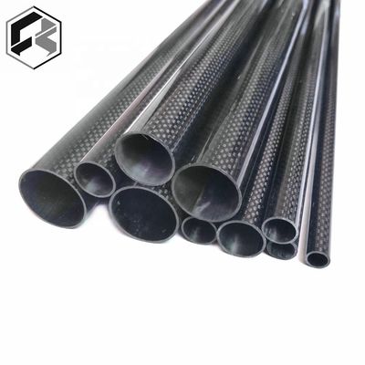 8mm 10mm Karbon Fiber Square Pipe Karbon Fiber Dörtgen Tüp Toptan Satış