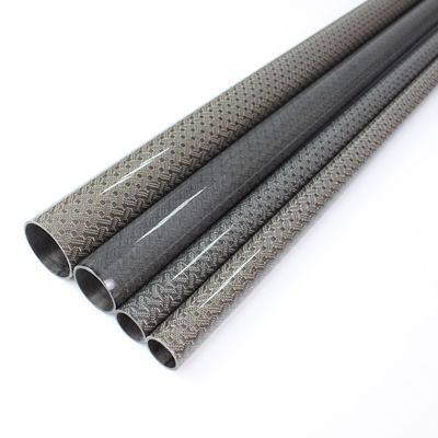2 inç 1.25&quot; 2.5 Karbon Fiber Tube Fiber Pole Karbon Fiber Pole Vault Pole 12x10x1000mm