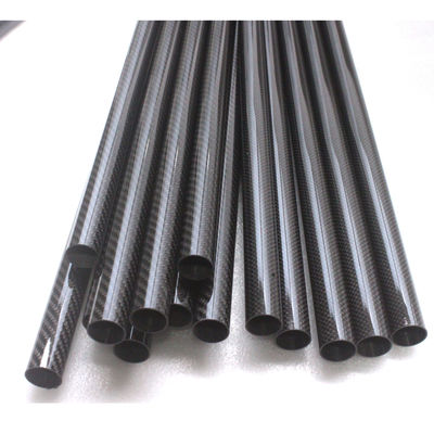 2 inç 1.25&quot; 2.5 Karbon Fiber Tube Fiber Pole Karbon Fiber Pole Vault Pole 12x10x1000mm