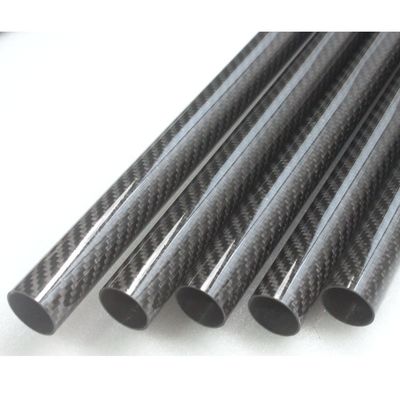 3 4&quot; 3 8&quot; 3k Karbon Fiber Tube 10mm 12mm 15mm 18mm 22mm 30mm 40mm 50mm