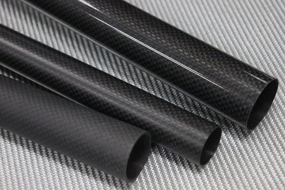 3 4&quot; 3 8&quot; 3k Karbon Fiber Tube 10mm 12mm 15mm 18mm 22mm 30mm 40mm 50mm