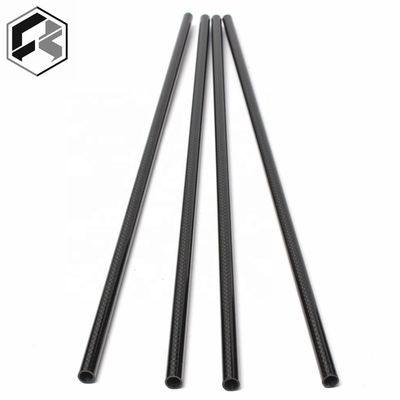 3 4&quot; 3 8&quot; 3k Karbon Fiber Tube 10mm 12mm 15mm 18mm 22mm 30mm 40mm 50mm