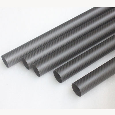 3mm 4mm 5mm Karbon Fiber Tube Pole Karbon Bisiklet Çerçeve için Vault Pollar 30x28x1000mm