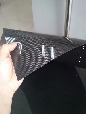 Esnek 3K 1K 1.5K Karbon Fiber Finer Yaprak 0.25mm 0.3mm