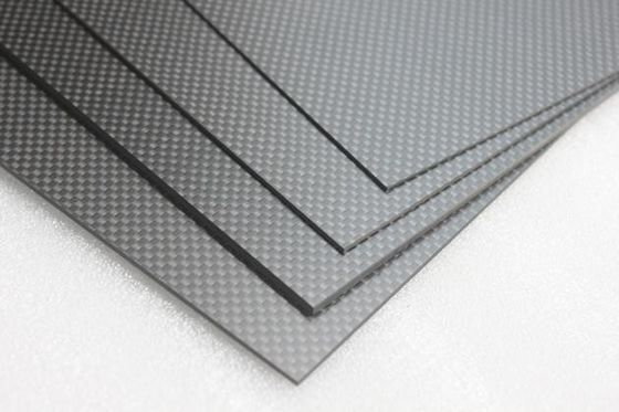 500mm X500mm Mat Plain 3K Karbon Fiber Panel Sheet for Quad Frame