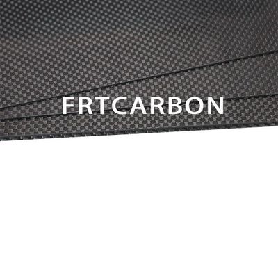 500mm X500mm Mat Plain 3K Karbon Fiber Panel Sheet for Quad Frame