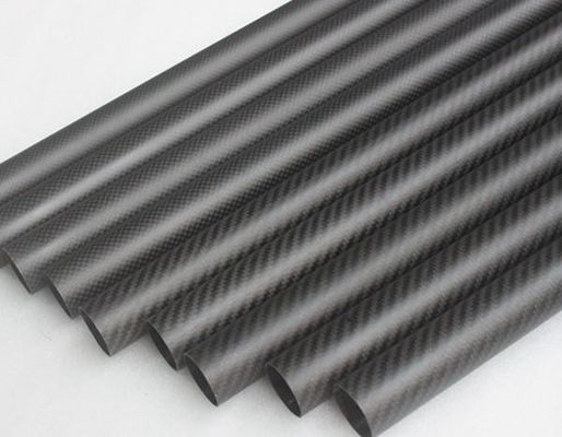 1&quot; 1 1 4&quot; 1 2 inç 3K Twill Mat veya Parlak Karbon Elyaf Tüpleri 32mm 35mm 36mm 38mm 40mm