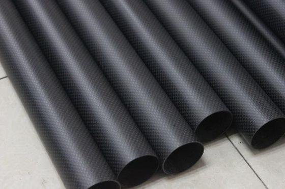 1&quot; 1 1 4&quot; 1 2 inç 3K Twill Mat veya Parlak Karbon Elyaf Tüpleri 32mm 35mm 36mm 38mm 40mm