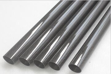 Korozyona dayanıklı karbon lif yuvarlak boru kutupları 17mm 18mm 19mm 20mm 22mm 25mm