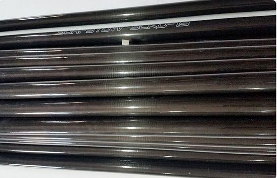 1.5&quot; 1 2&quot; ID/OD Yüksek Sıcaklıklı Karbon Elyaf Tüpleri 1000mm 500mm 330mm Uzunlukta