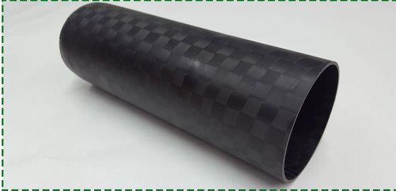 1.5&quot; 1 2&quot; ID/OD Yüksek Sıcaklıklı Karbon Elyaf Tüpleri 1000mm 500mm 330mm Uzunlukta