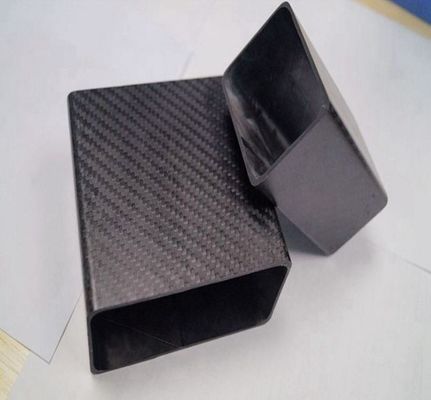 10mm Karbon Fiber Square Tube 20mm Sıcak Baskı Kalıplaması